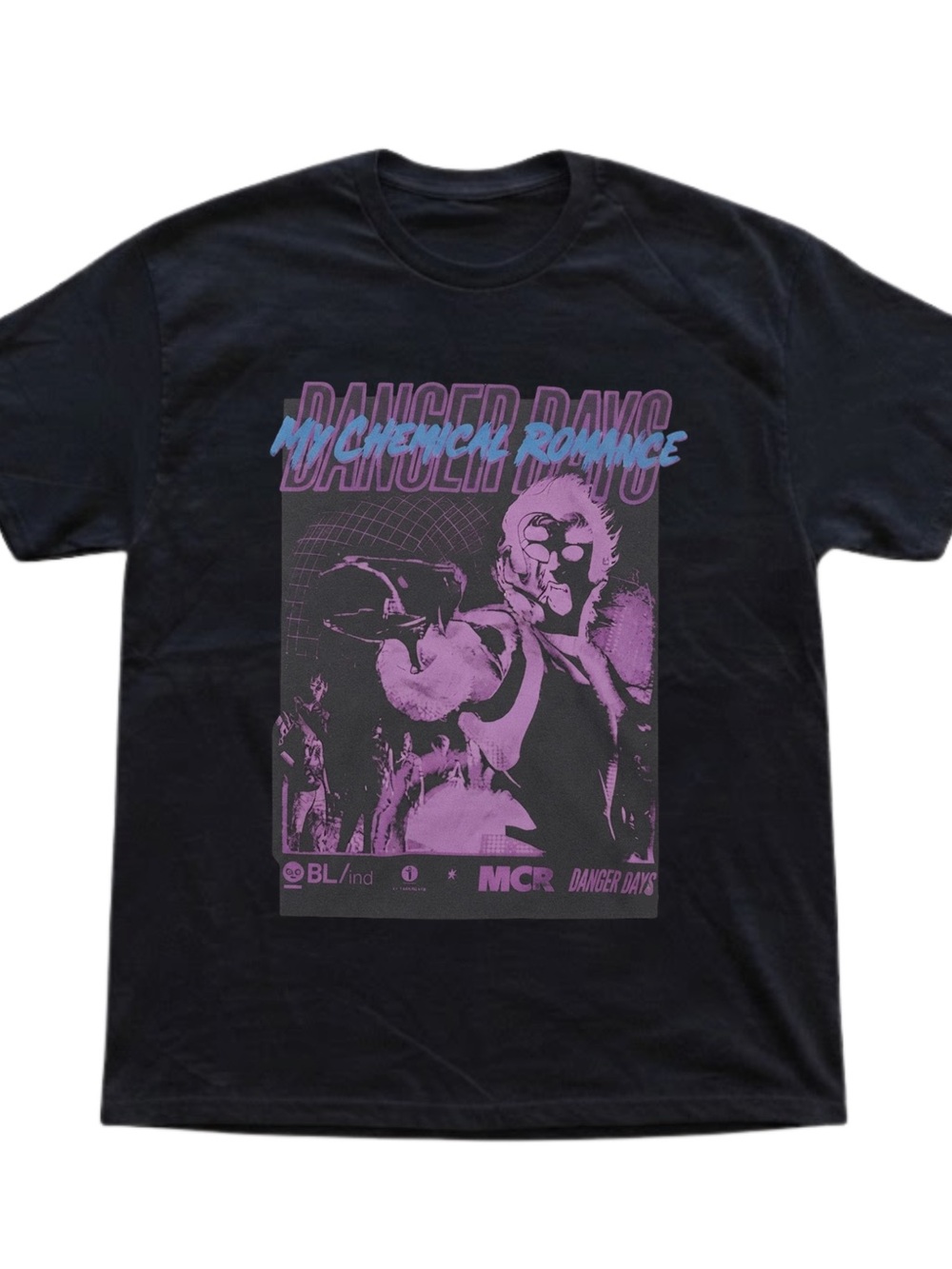 My Chemical Romance Danger Days Black Cotton Gildan T-Shirt